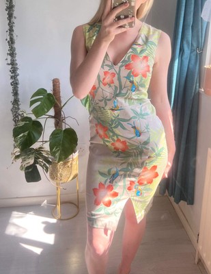 Oasis Bnwt Tropical Shift Dress Size 10