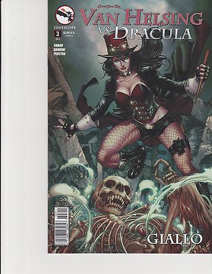 Van Helsing vs Dracula #3 Cover A Zenescope GFT Comic NM Tolibao
