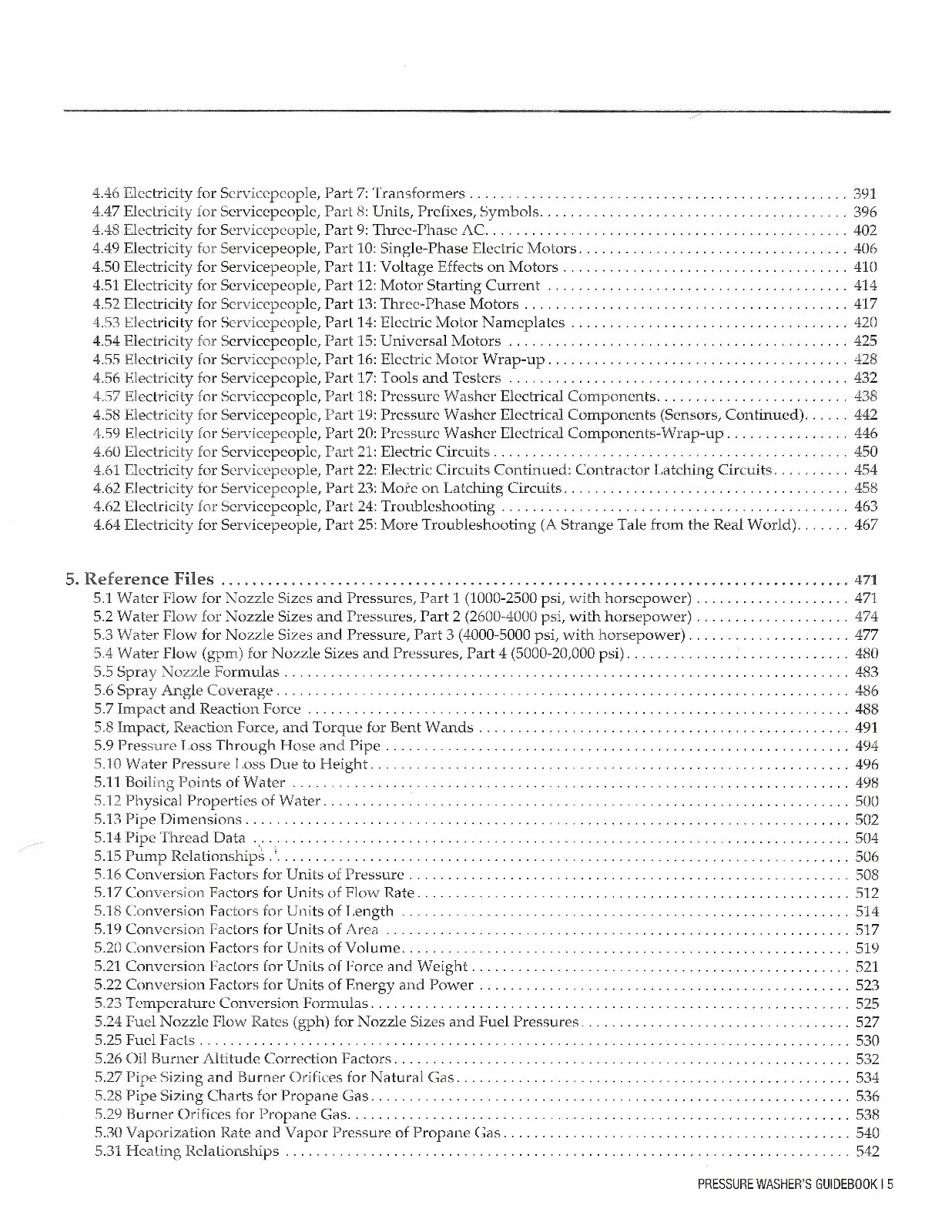 Pressure Washer's Guidebook