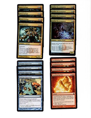 Counterburn Pauper - MTG -Custom Casual Deck -60 Card Deck - Magic the Gathering