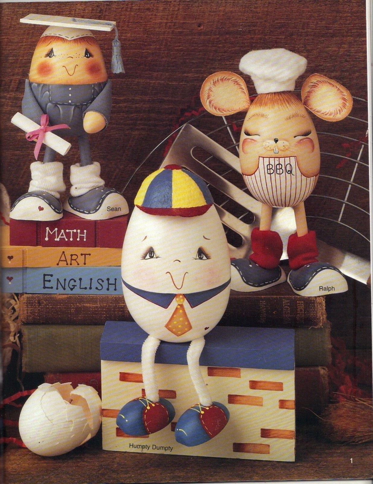 14 CARROT GOLD~CAROL RUDD~AWESOME LITTLE CHARACTERS!!