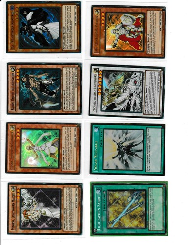 Yugioh Lightsworn Deck Collection Lot 40 Cards