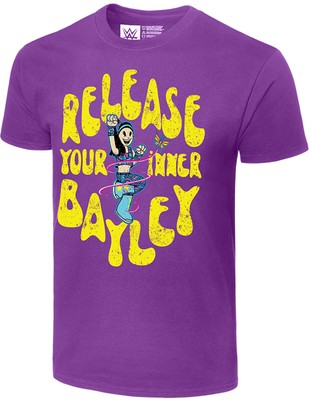 WWE BAYLEY Release Your Inner Bayley OFFICIAL AUTHENTIC TSHIRT