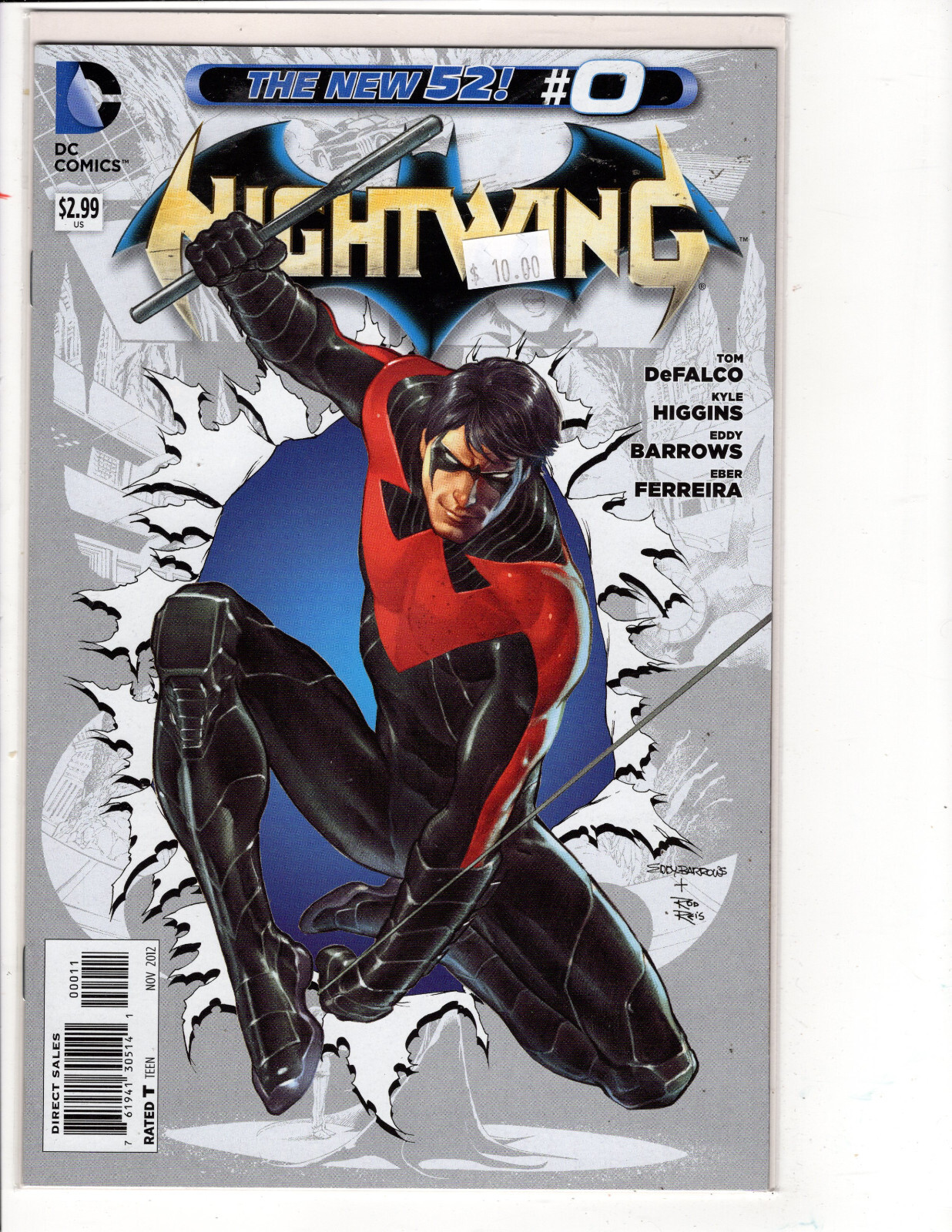 Nightwing #0-6 AND #1 ANNUAL (LOT) (2012, DC Comic New 52