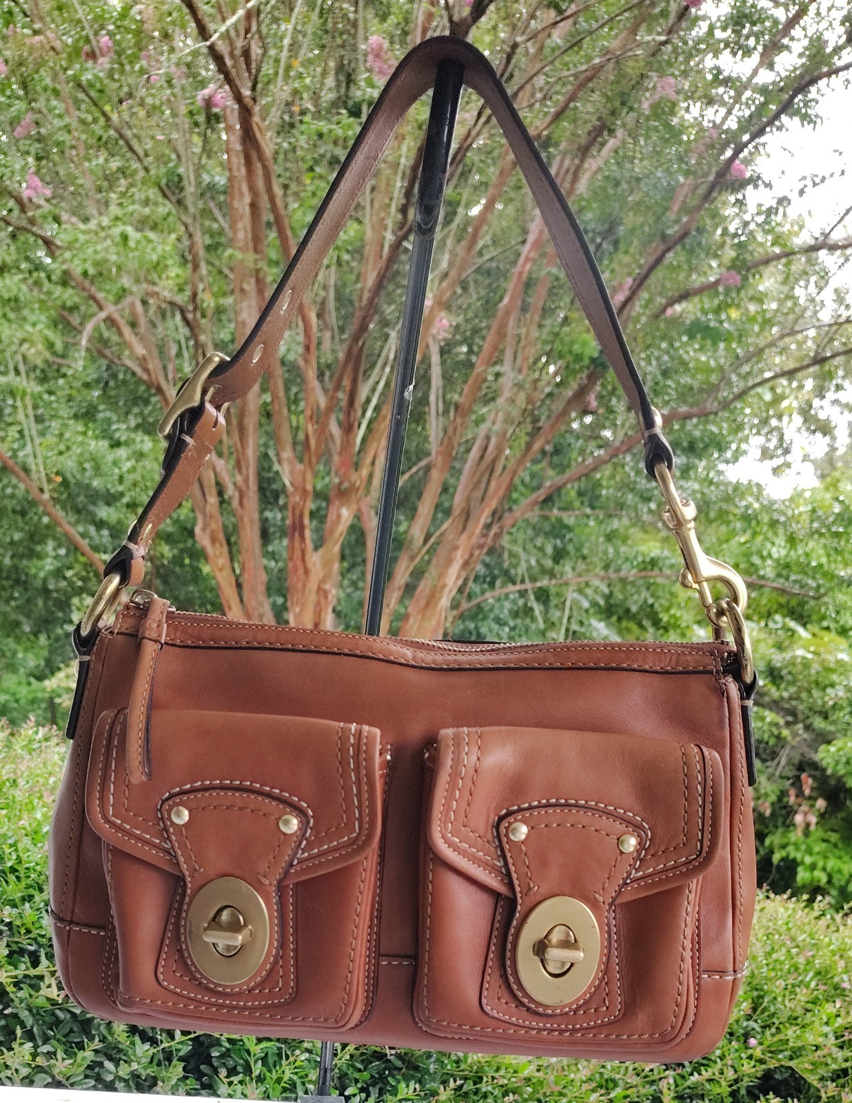 クーオンライン coach◇ コーチ◇ バッグ◇◇高級レザー◇馬車 