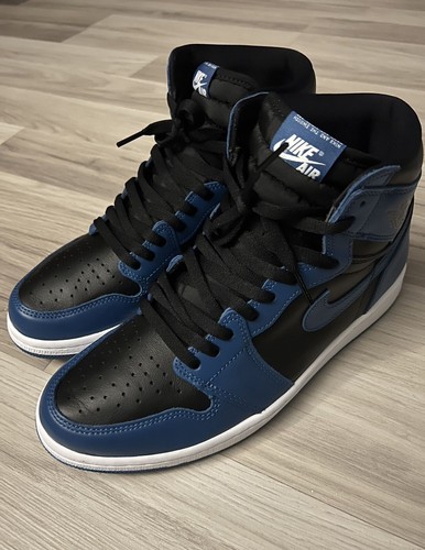 Size 10.5 - Jordan 1 Retro OG High Dark Marina Blue