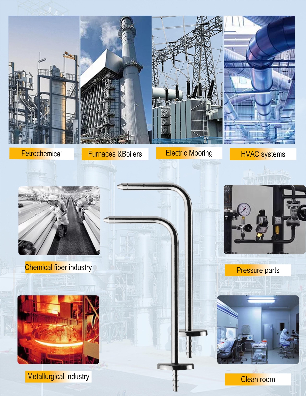 ZIBOO ASP2 Static Pressure Probes ( two-pack) ✦KD