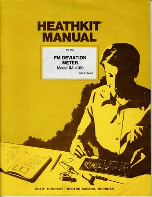 Assembly Manual Instructions for Heathkit IM-4180