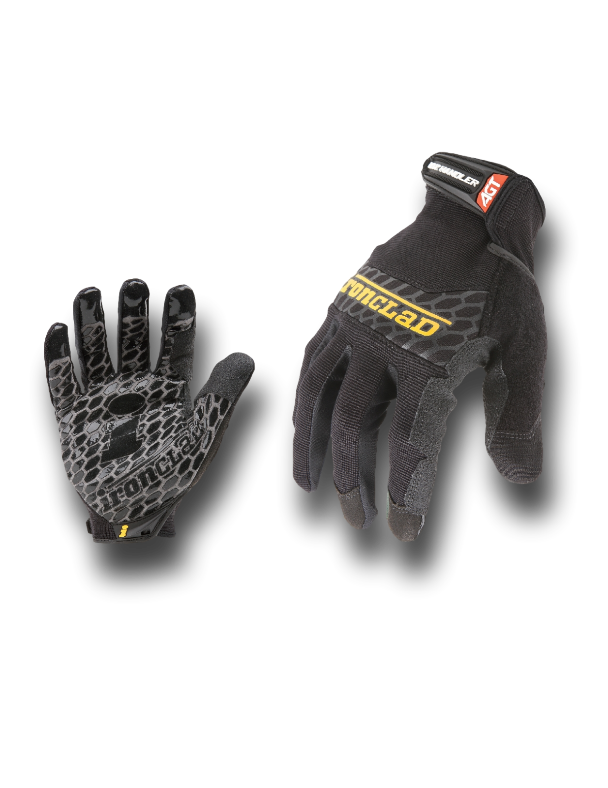 IRONCLAD Box Handler Silicon Fused Palm High Grip Safety Work Gloves S M L XL