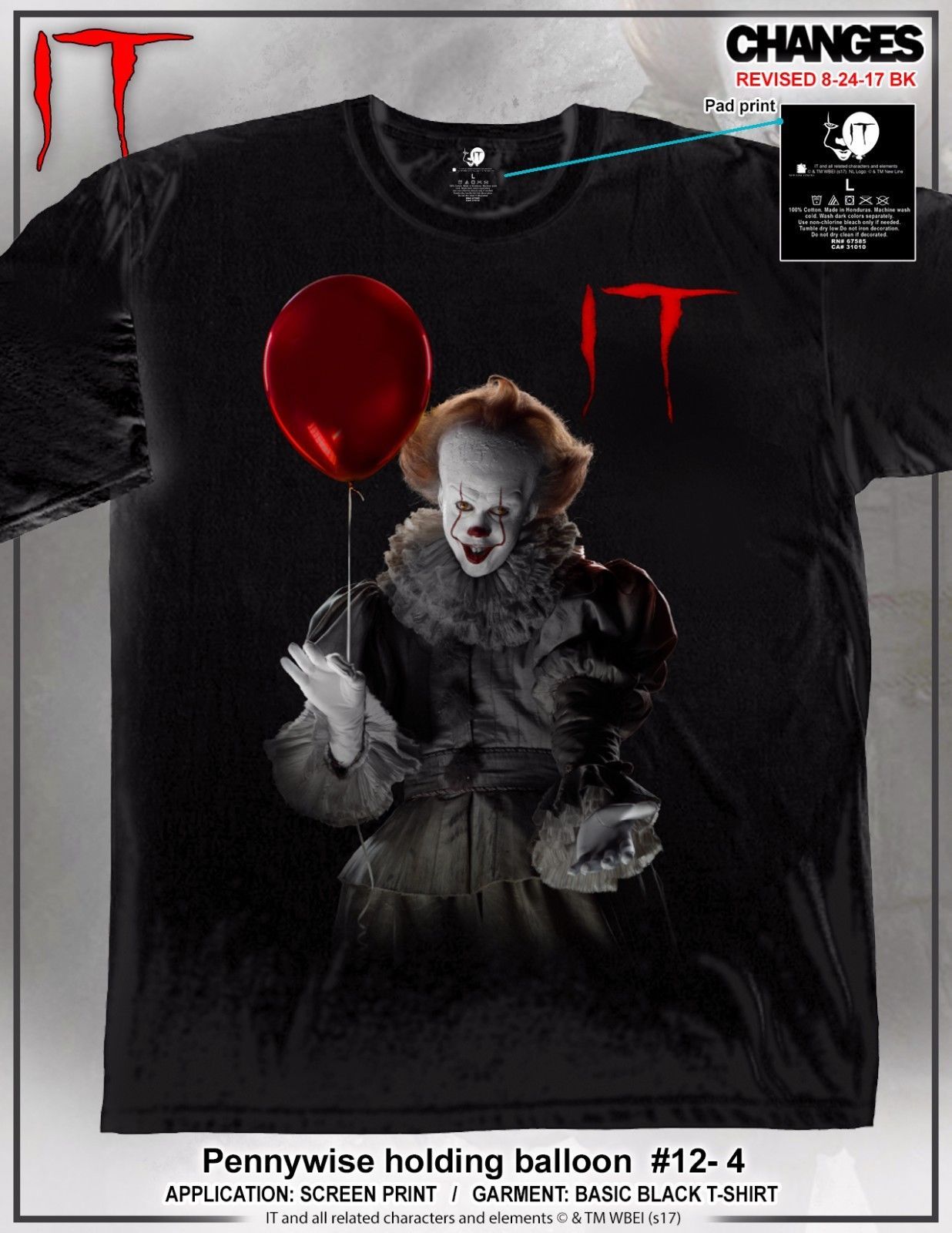 pennywise t shirts
