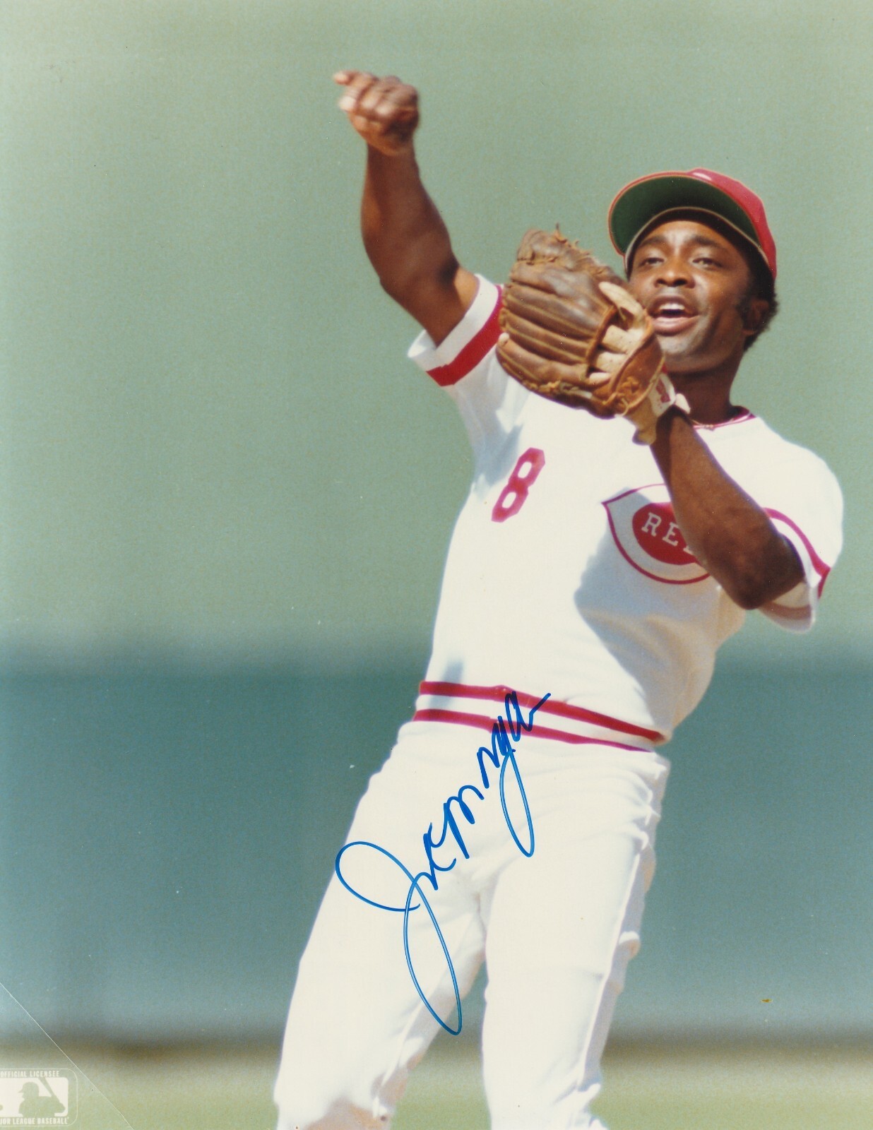 【SALE】MLBジョー・モーガン サイン入り写真 JOE MORGAN CINCINNATI REDS ACTION SIGNED 8x10 | eBay