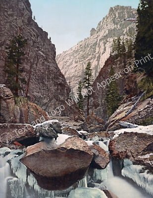 1902 Toltec Gorge, Colorado Vintage Old Photo 8.5" x 11" Reprint