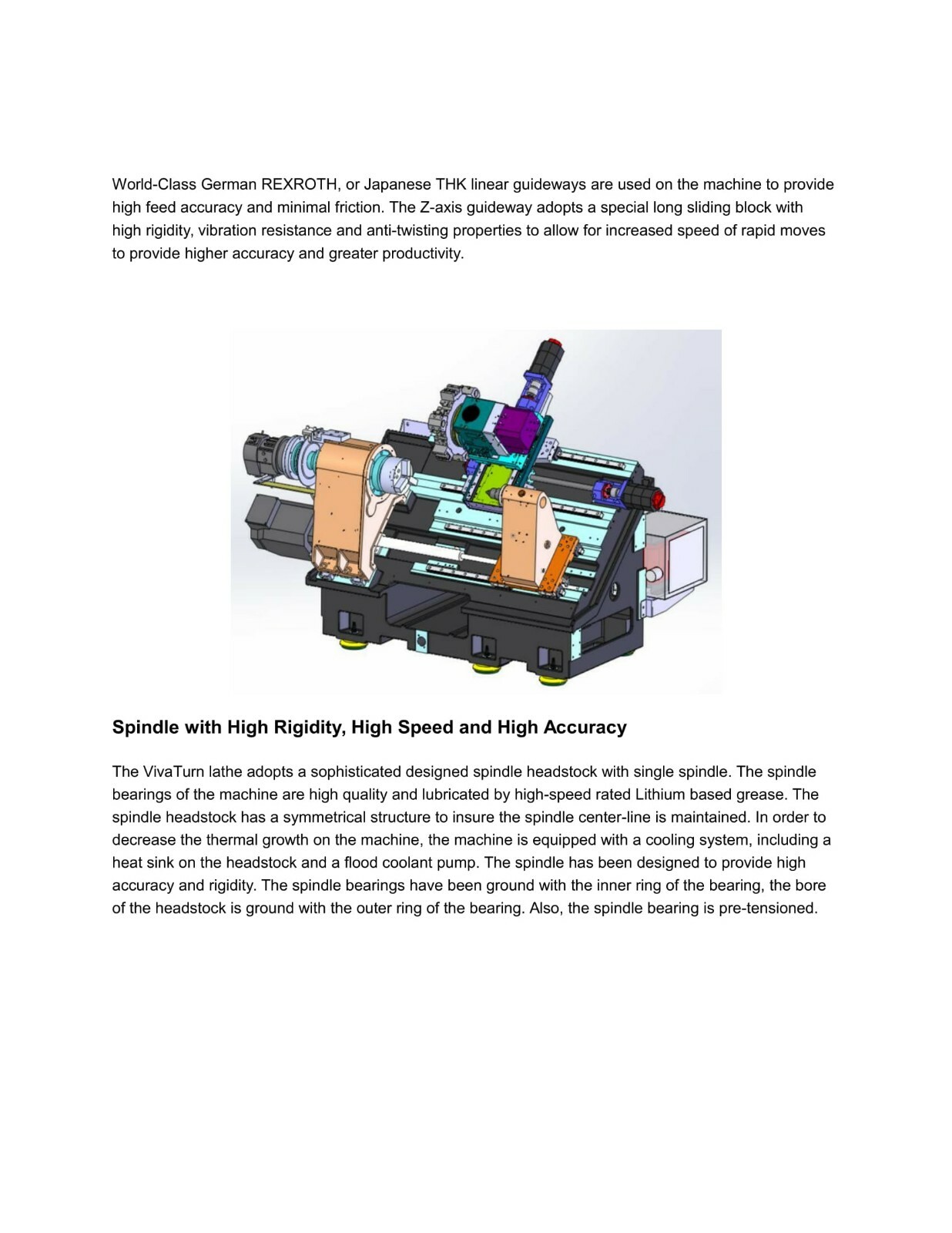 New VivaTurn 4CM CNC Horizontal Turning Center