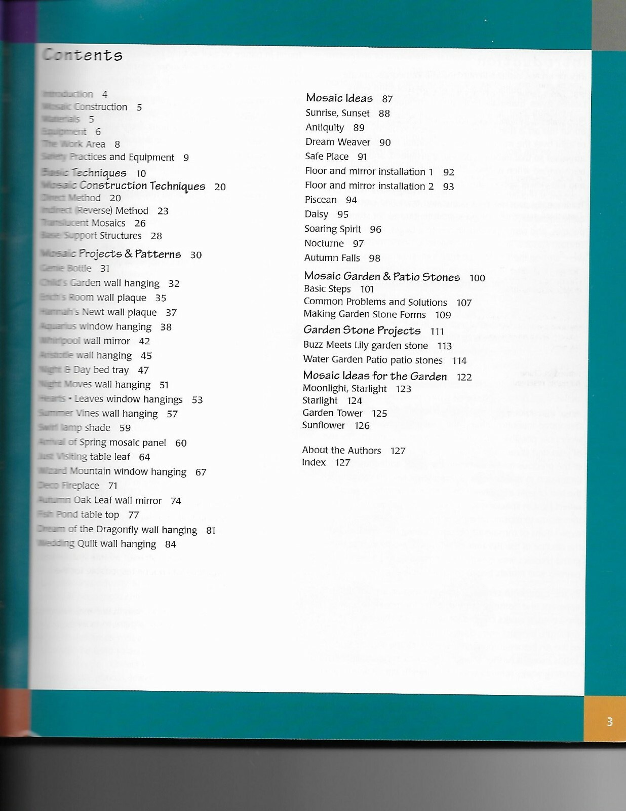 Marvelous Mosaics for home & garden book by George W. Shannon & Pat Torlen