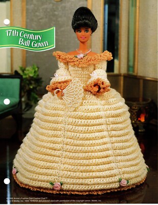 ANNIE'S FASHION DOLL CROCHET CLUB Patterns-YOUR CHOICE-new, many to choose from