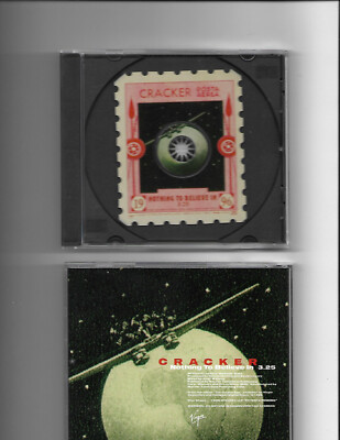 Cracker-Nothing To Believe In*Rare*  **US Promo Stamp Shape Pic Disc CD** W/B I.