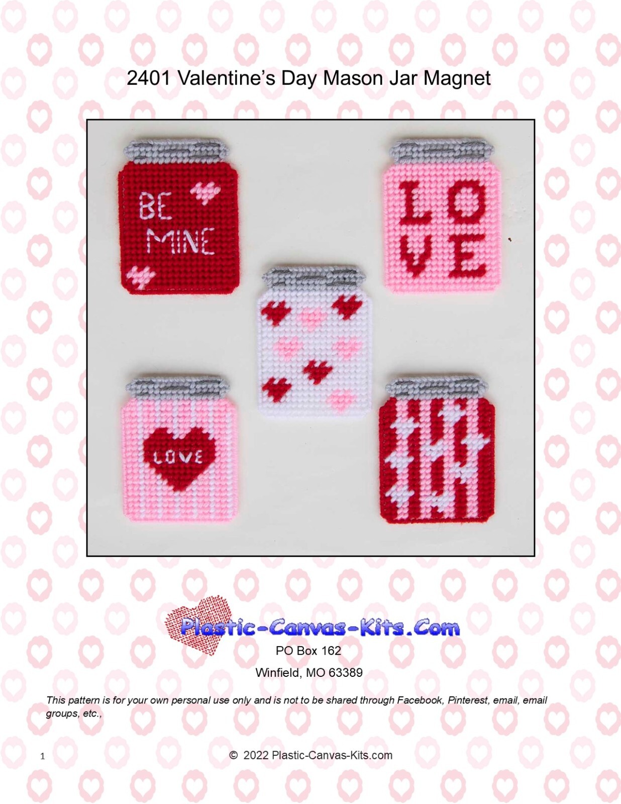 valentine-s-day-mason-jar-magnets-plastic-canvas-pattern-or-kit-ebay
