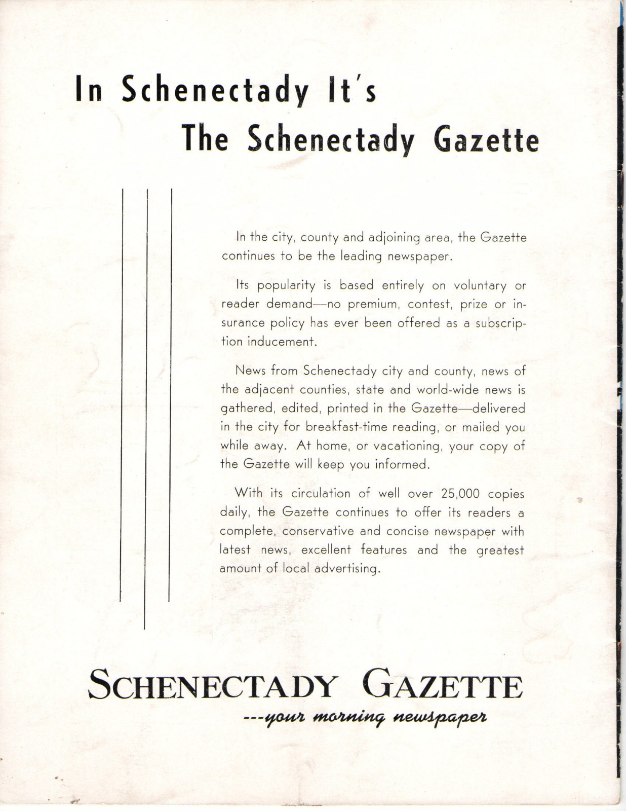 Mohawk Drama Festival Magazine Union College July 23, 1940 Schenectady New York