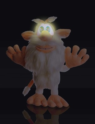 Booba Collectible Plush with Light Up Eyes - Stuffed Toy from Netflix Show Bo...