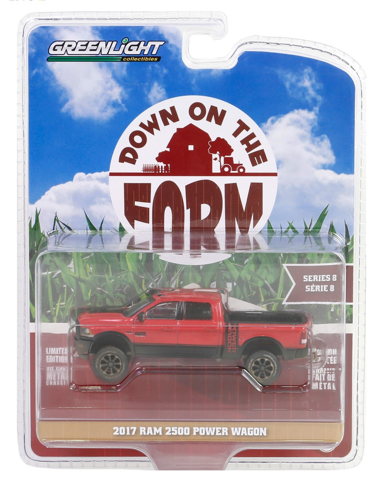 1/64 GREENLIGHT 2017 RAM 1500 SPORT トレーラ 1/64 2017 Dodge