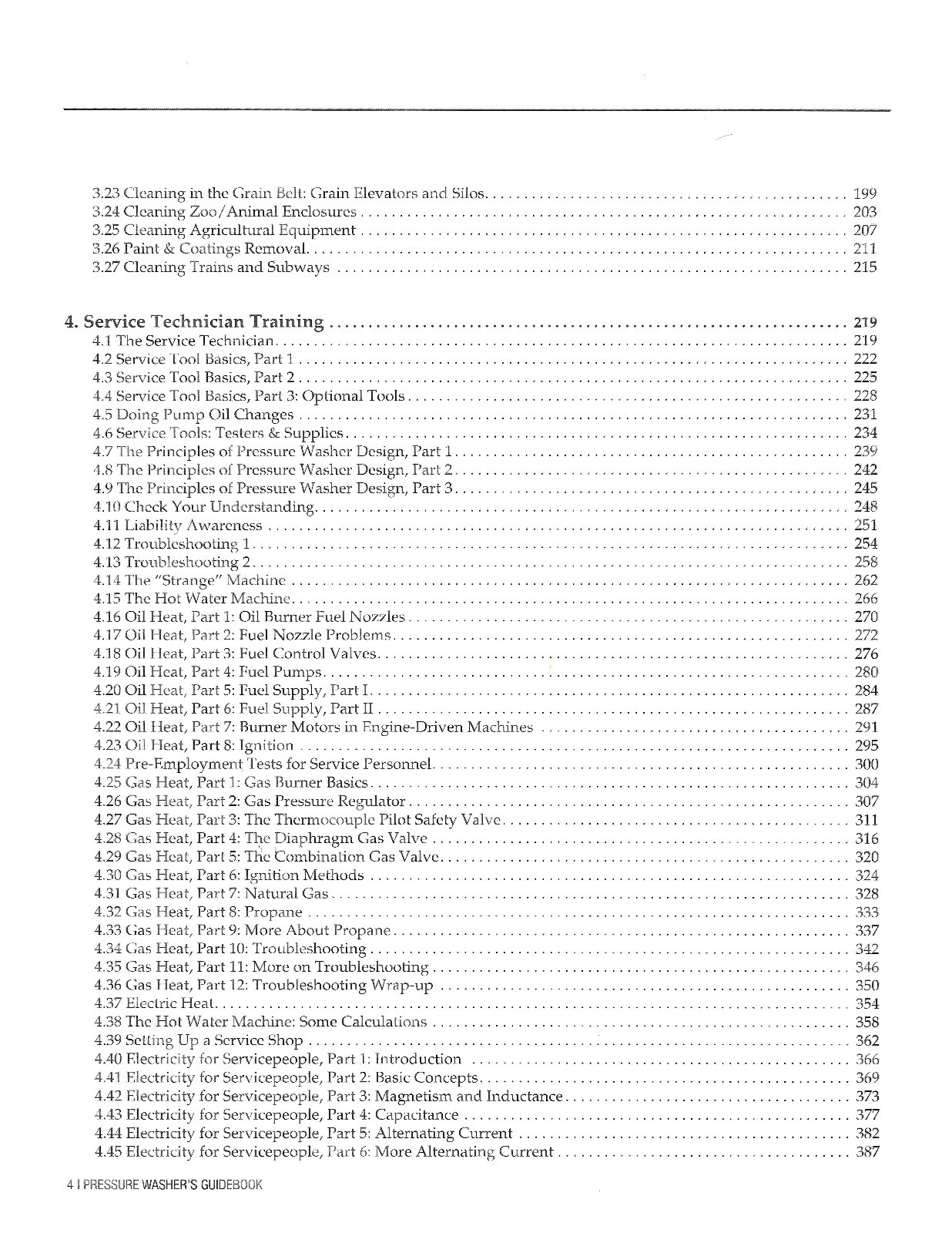 Pressure Washer's Guidebook