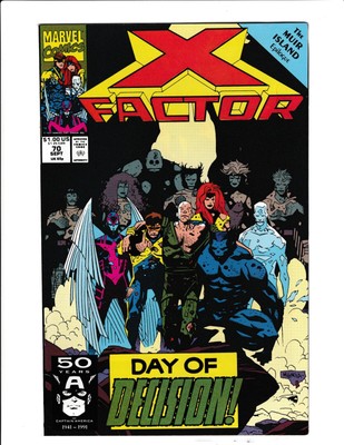 X-FACTOR #70 (1991) MIKE MIGNOLA | DIRECT EDITION 