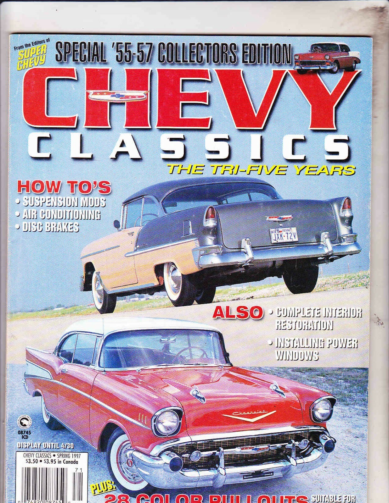 AMERICAN VINTAGE CAR magazine5冊 CHEVY CLASSIC MAGAZINE-----SPRING 1997 | eBay