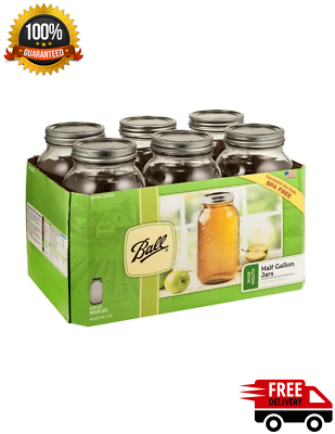 Half 2024 gallon jars