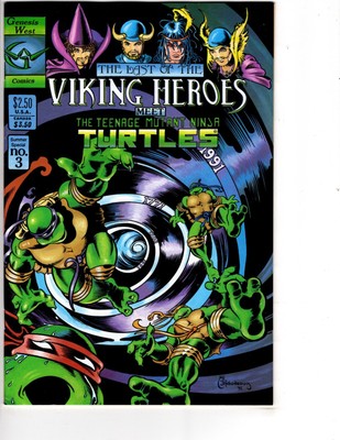 Last of the Viking Heroes Summer Special #3 Comic TMNT Appearance VF/NM Nice