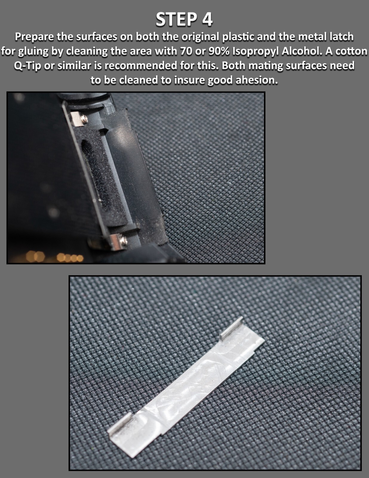 Nikon F100 Back Film Door Broken Latch Metal Repair Kit