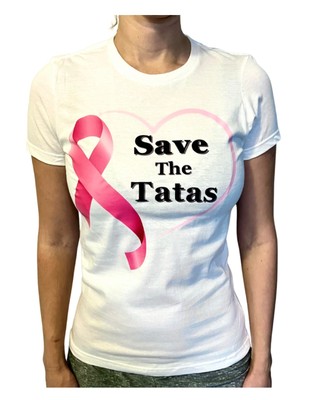 Save The Tatas Breast Cancer Awareness Women's T-Shirt
