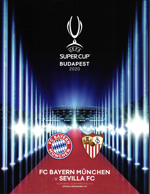 European Super Cup 24.09.2020 FC Bayern München - Sevilla FC in Budapest