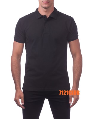 PRO CLUB MEN'S GOLF WEAR POLO TEE SHIRTS COLOR SHIRT PROCLUB BIG AND TALL S-10XL
