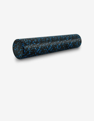 ProsourceFit High Density Speckled Foam Roller 36x6-in, Black and Blue