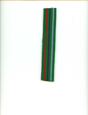 INDIA post 47 medal ribbon - Samanya Seva Medal 1965   - 6 inch length new