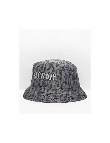

RIPnDIP - Панама с принтом Bubble Booble, темно-серый вереск, О/С, Charcoal heather