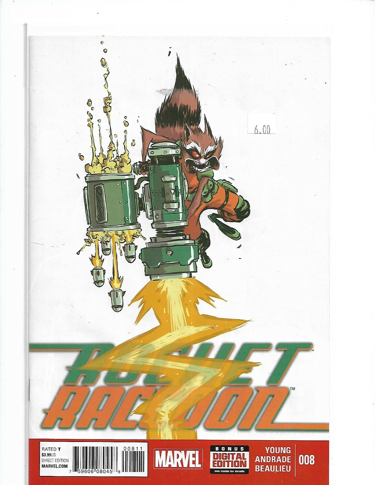 ROCKET RACCOON #8 ( MARVEL Comics) - NM Nw58 | eBay