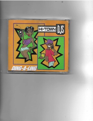 CD SINGLE - HI-TOWN DJS -DING-A-LING- LIKE NEW