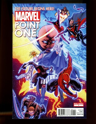 (2012) Point One #1-ONE-SHOT! FIRST APPEARANCE BY SAM ALEXANDER (NOVA)! (9.2 OB)