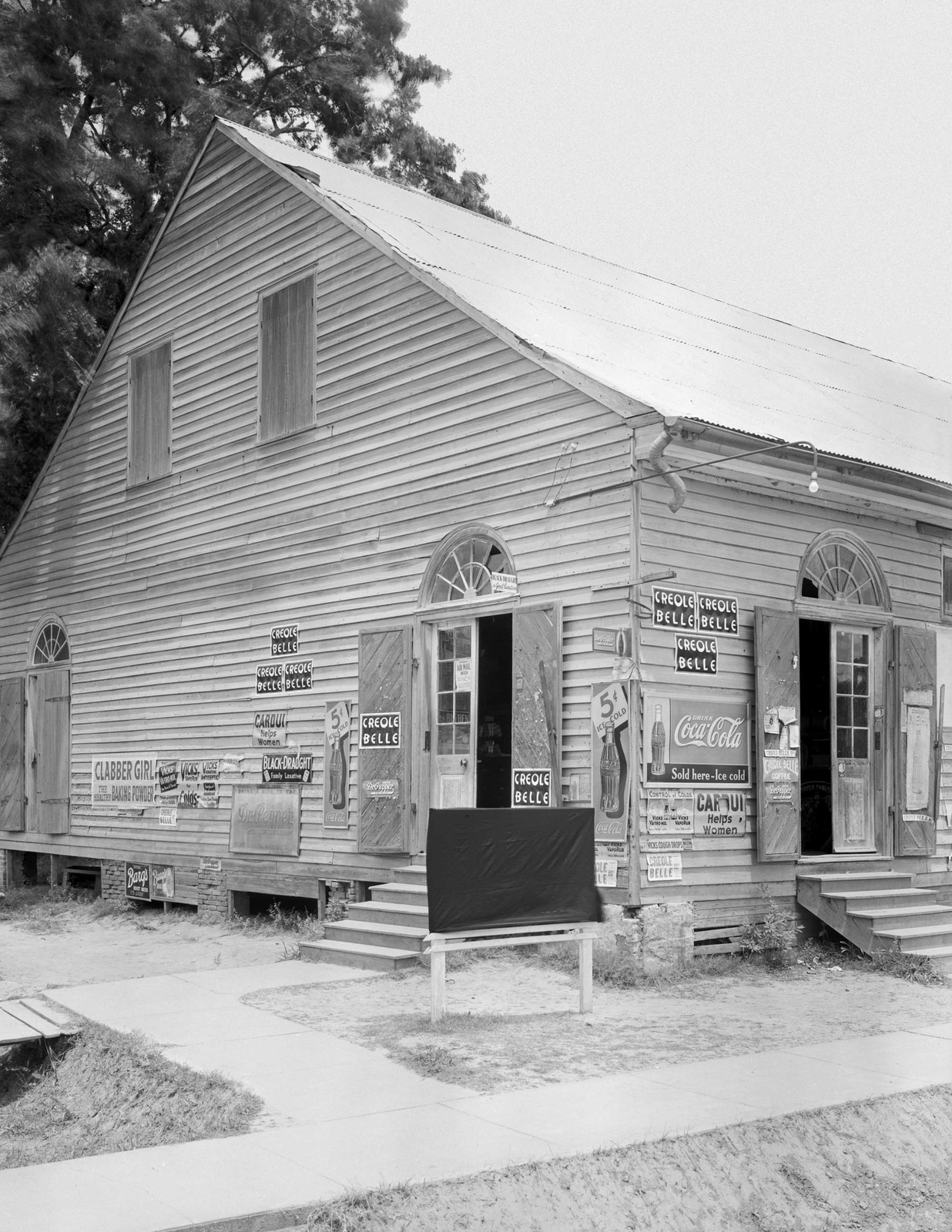 1938 General Store, Grand Coteau, Louisiana Vintage Old Photo 8.5
