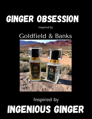 Ginger Obsession Parfum Extrait Inspired By Ingenious Ginger 30ml