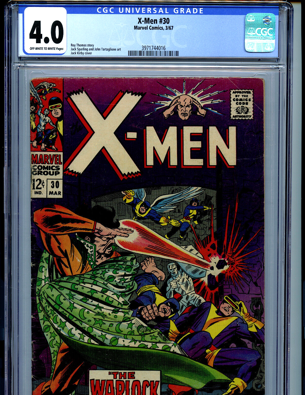 アメコミリーフ X-Men アメコミリーフ X-Men #24 1966年発行 CGC6.0
