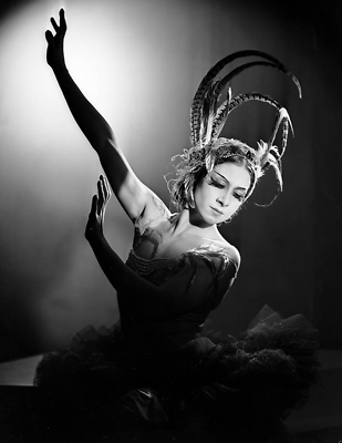 1937 Balerina Valentina Blinova Old Photo 8.5" x 11" Reprint
