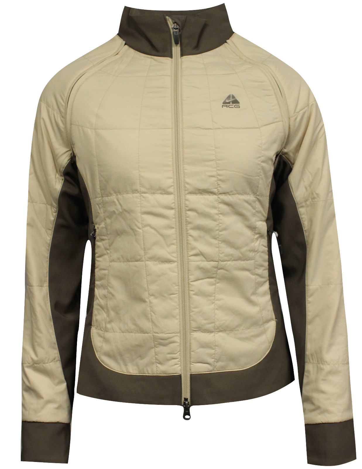 abrigo nike mujer beige