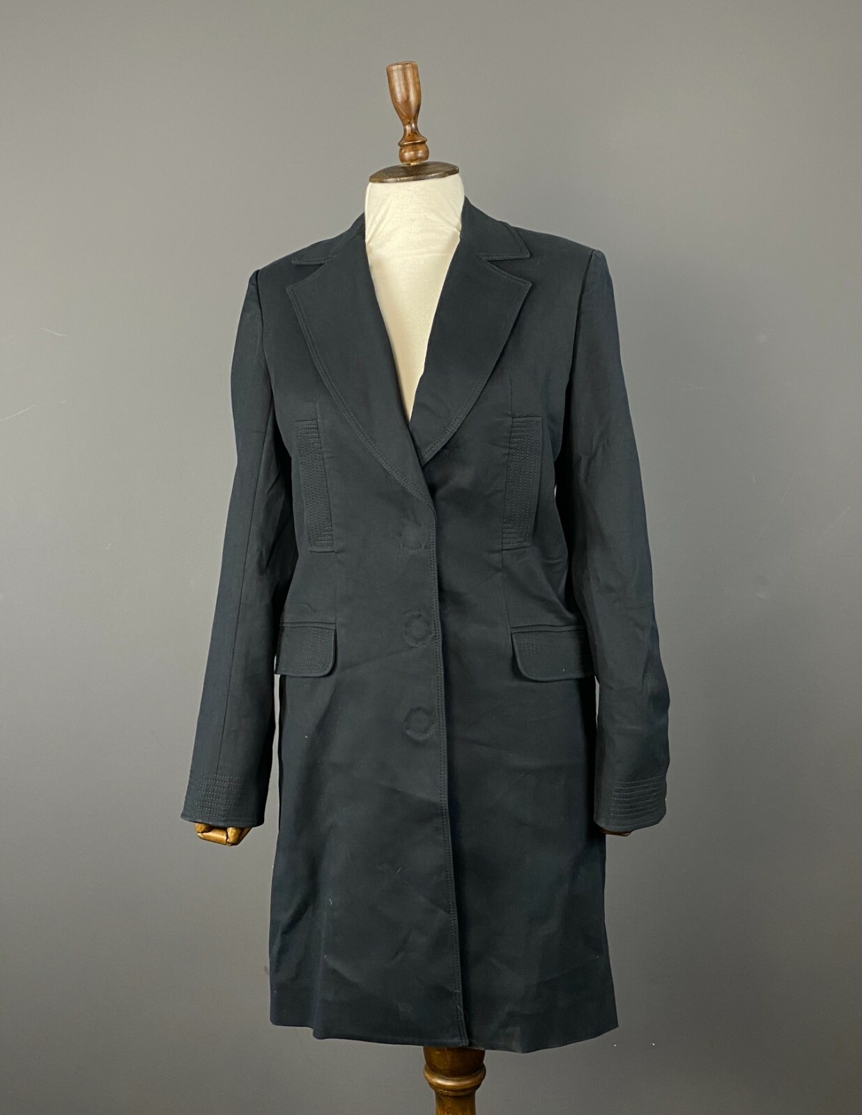 ジャケット・アウター 80s vintage Christian dior duffel coat Vintage 80's Christian Dior Le Connaisseur Gray Belted Rain