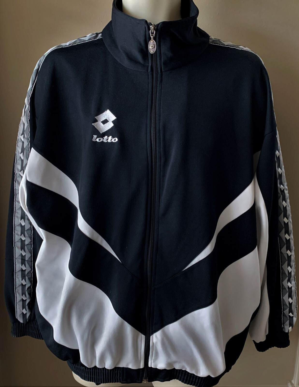 ITALIA LOTTO 　サッカー　イタリア代表　プルオーバージャケット Calcio Italia Lotto CENTENARY JACKET L Soccer Club LARGE | eBay