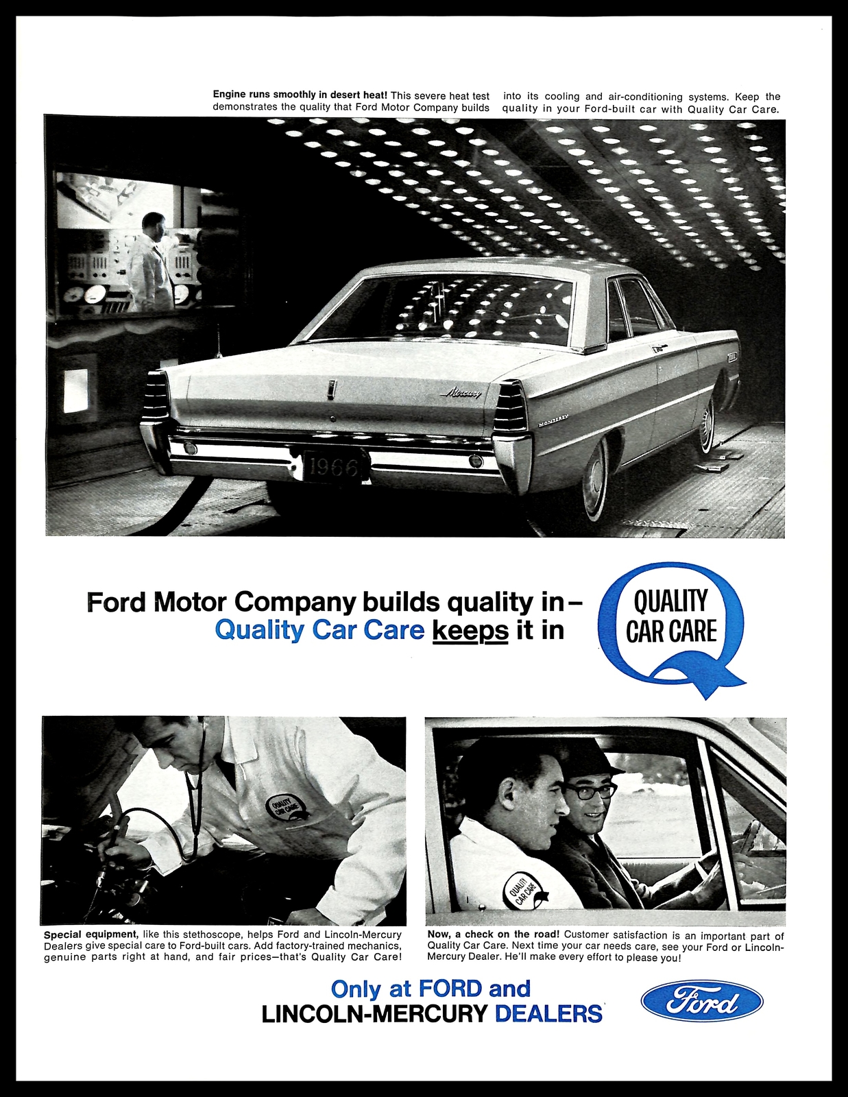 ford modified motor on 1965 Ford Motor Company Vintage Print Ad American Car Automobile Manufacture Ebay