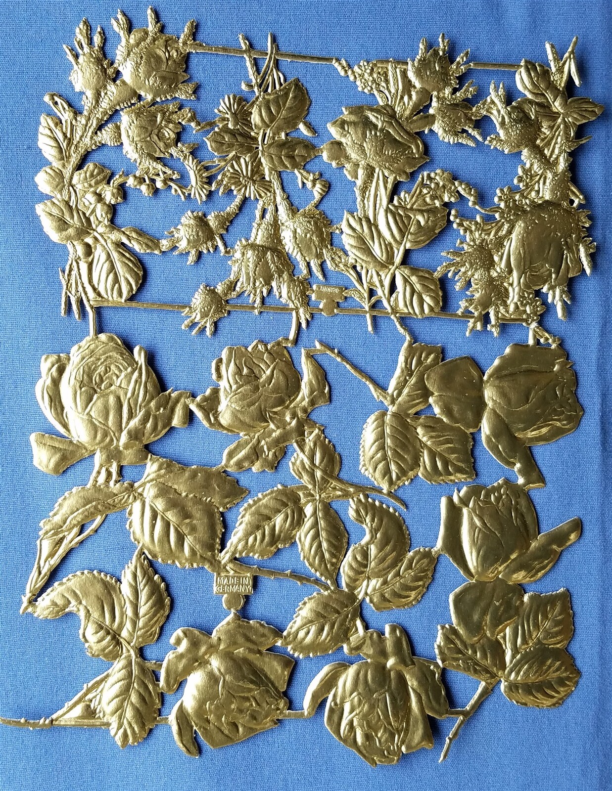 Anna Griffin Springtime Dresden Die Cuts Embellishments Roses