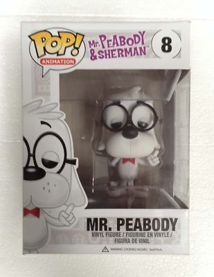 その他 Funko wackywobbler sherman Mr. Peabody & Sherman Pop! Vinyl Figure NEW Funko Vaulted