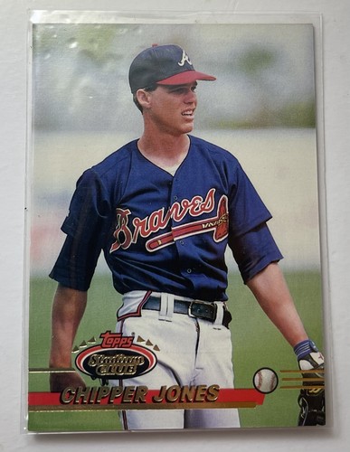 TOPPS STADIUM CLUB ＆ BOWMAN Topps Stadium Club Chipper Jones #638 1992 | eBay